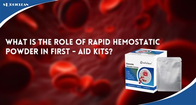 What is the role of rapid hemostatic powder in first - aid kits?